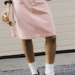 BYLARO A SKIRT - MOLTEN LAVA STRIPE
