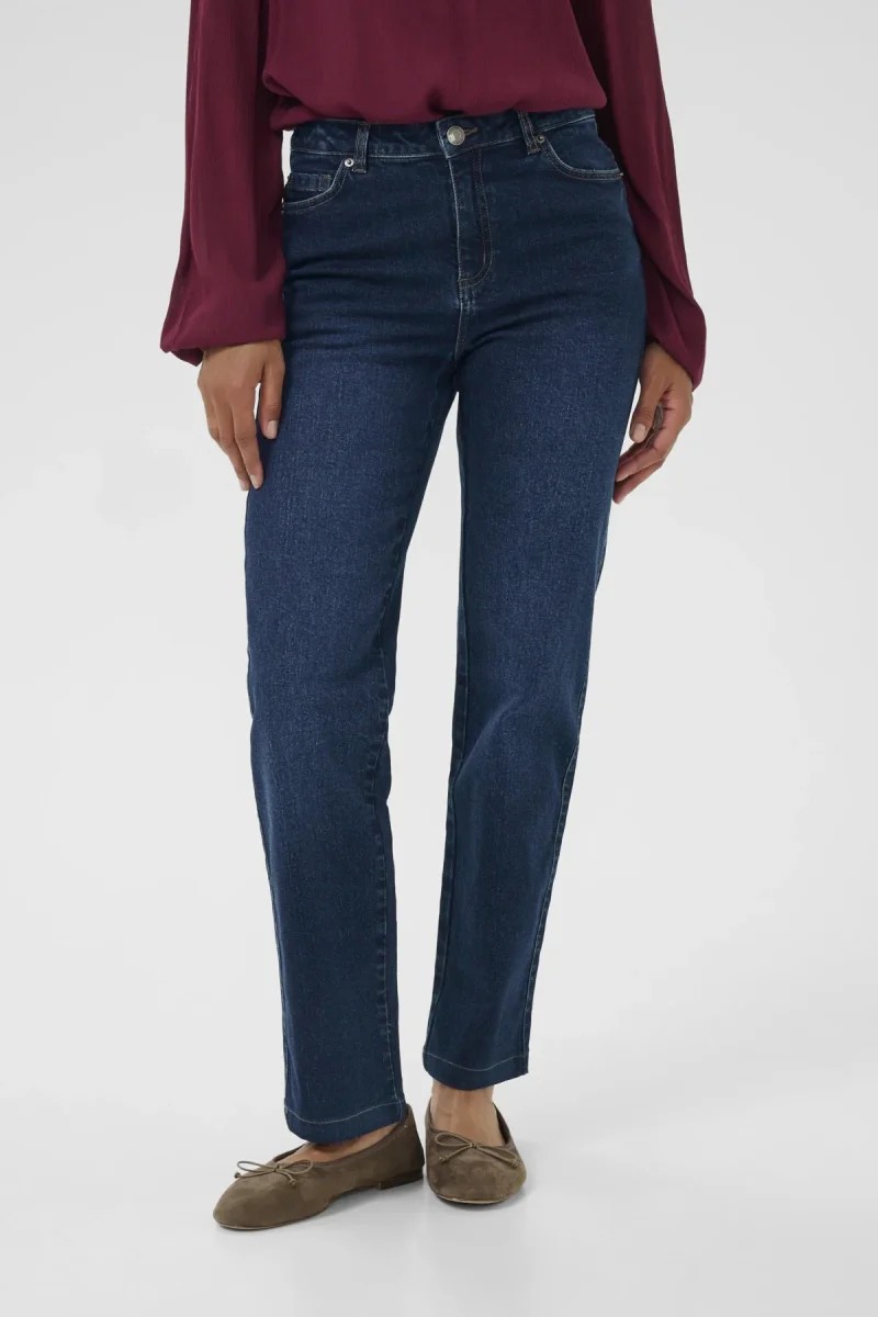 KAmaris Reg Fit Jeans - Dark blue denim - Image 4