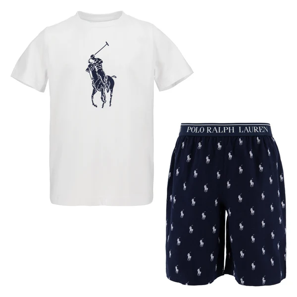 TEE & SHORT SET POLO Newport Navy