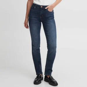 PZEMMA Jeans Straight Leg - Dark Blue