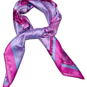 Skjerf Multi Paisley - Rosa