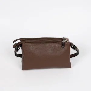 Harper Dobbel Clutch - Brown