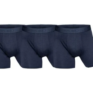 3PK BOXER BAMBOO  Navy