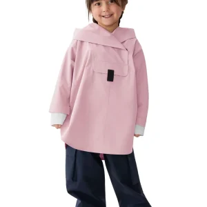 Bergen mini poncho Pink