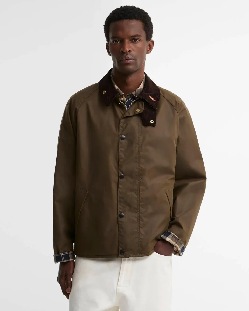 Barbour Icons Transpor Brown - Image 3