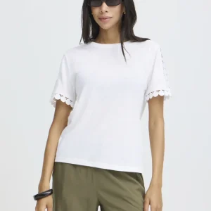 BYSOLTA T-SHIRT - Marshmallow