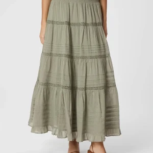Felicia S Voile Skirt Smoke Green