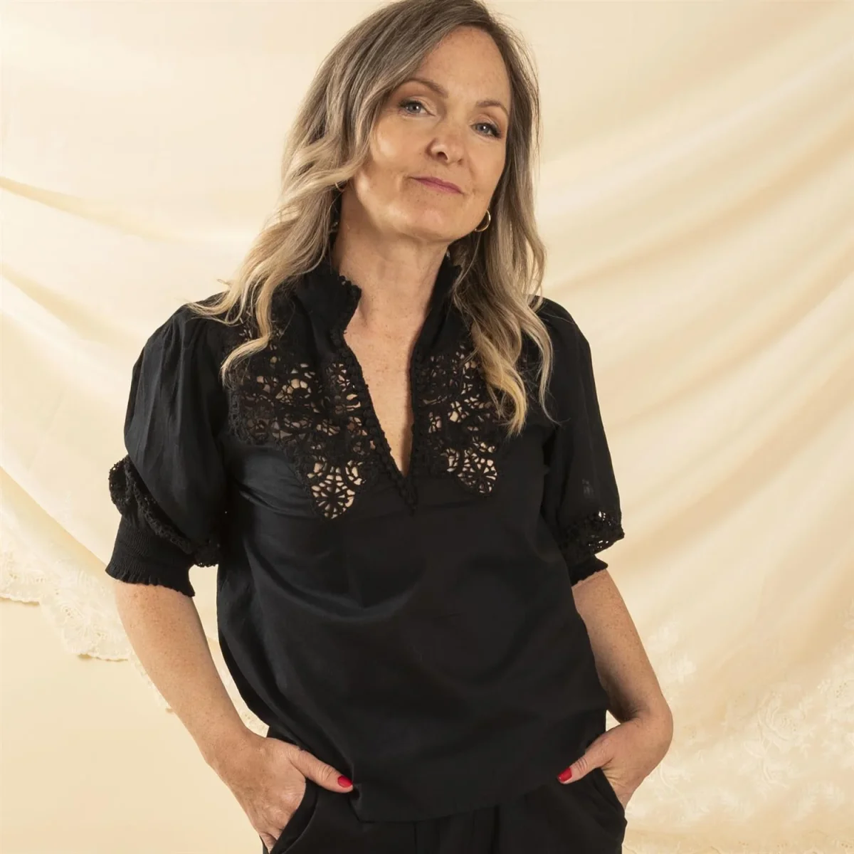 SiggaGO Blouse - Black