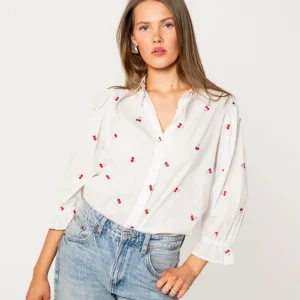 Amy Blouse Cherry  Cherry