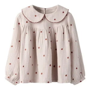 Kamma Ls Loose Shirt  Lyselilla