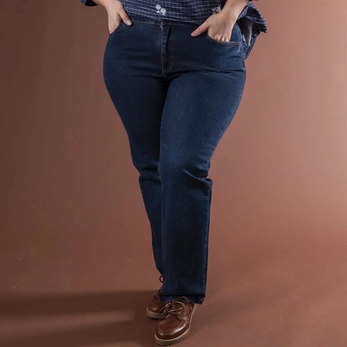 KAmaris Reg Fit Jeans - Dark blue denim - Image 9