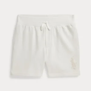 Big Pony French Terry Short  White