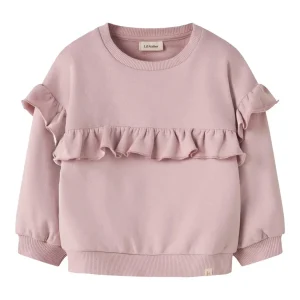 Flondon Rik Ls Loose Sweat  Mellomlilla