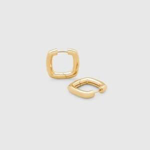 FRAME HOOPS MEDIUM  Gold