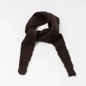 SOFIE Skjerf - Dark Brown